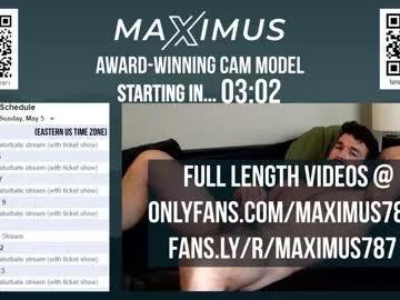 maximus_787 from Chaturbate is Group