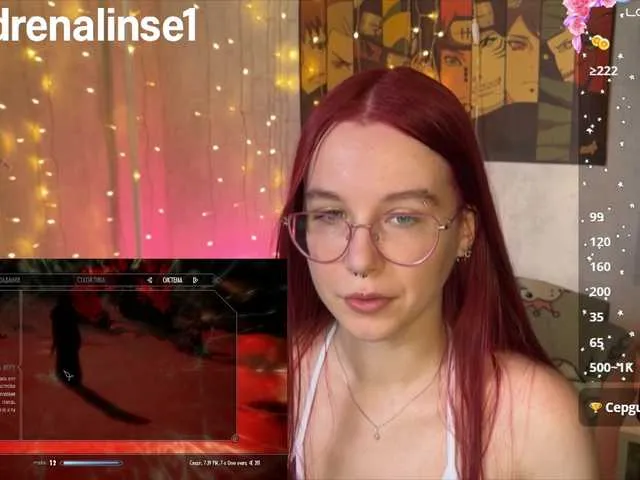 adrenalinse from BongaCams is Freechat