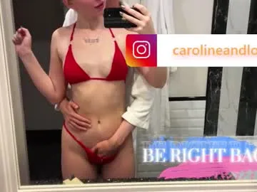 carolineandlover from Chaturbate is Freechat