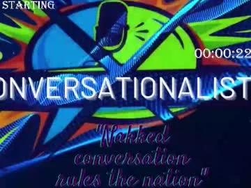 conversationalistx from Chaturbate is Freechat