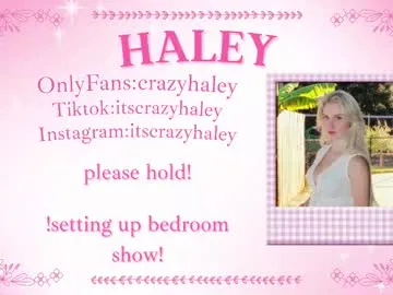 haleycrazy from Chaturbate is Freechat