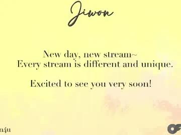 jiwon4u from Chaturbate is Freechat