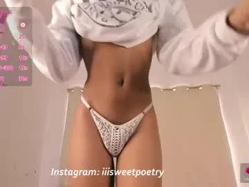 sweet_poetry from Chaturbate is Freechat