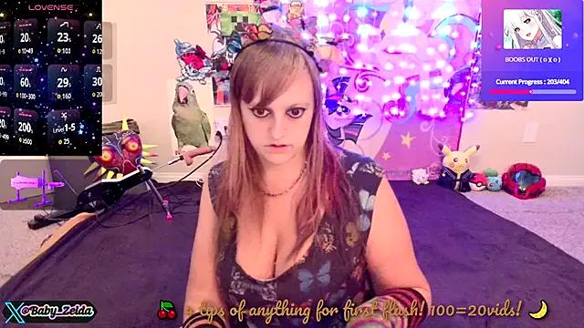 BabyZelda from StripChat is Freechat