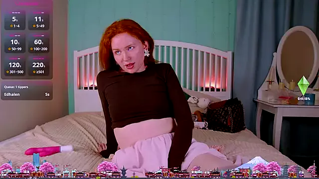 GingerArin from StripChat