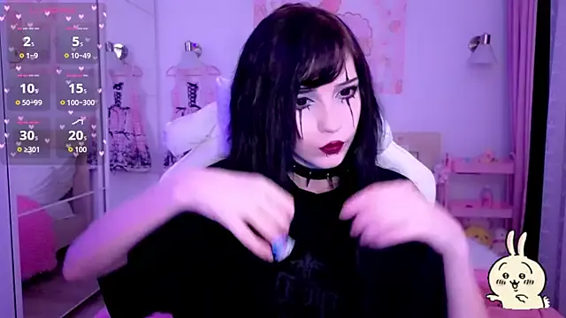 GothicLali from StripChat is Freechat