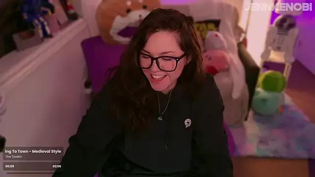 JennKenobi from StripChat is Freechat