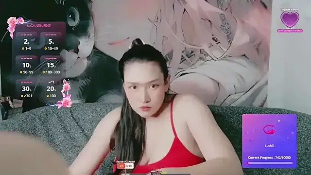 Lalacream12 from StripChat is Freechat