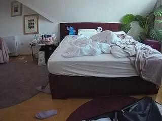 voyeurcam-julmodels-whitebed-6 from CamSoda is Freechat